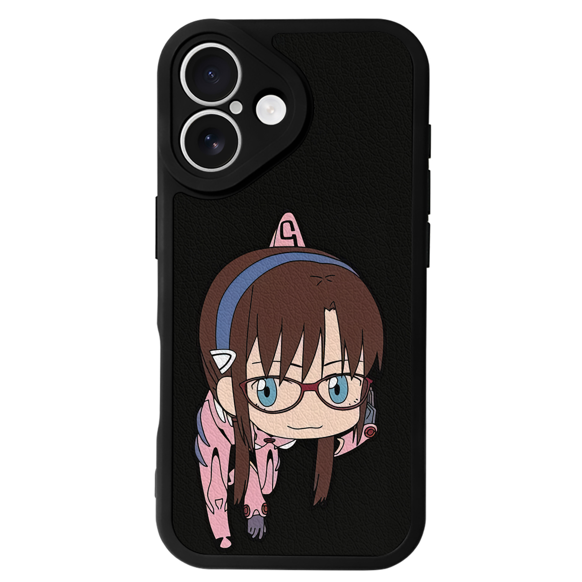 （画像用） EVA 新世紀エヴァンゲリオン 【iPhone 16シリーズ対応】シリコンスマホケース（レザー調） 材質：シリコン